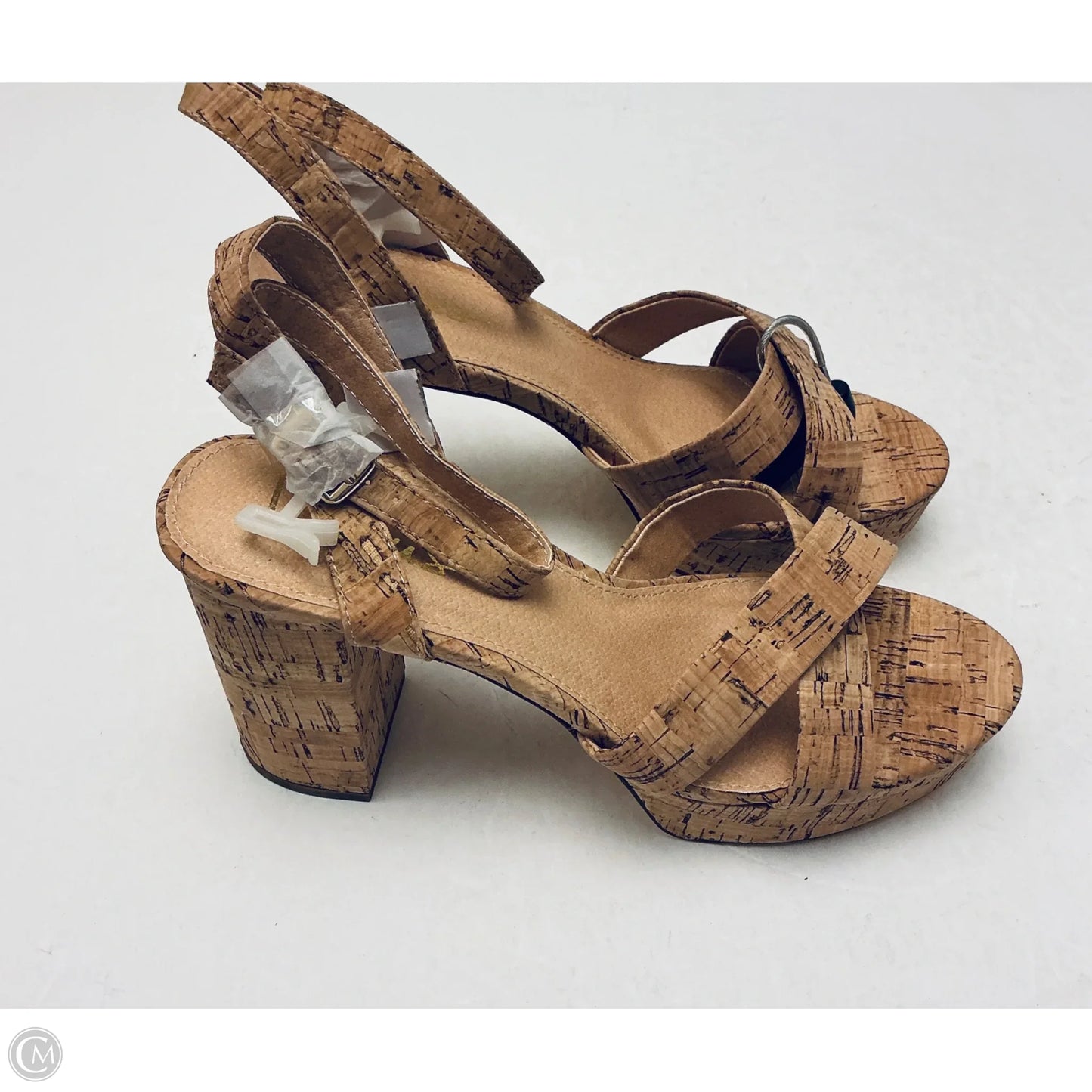 Sandals Heels Stiletto By Lulus In Brown, Size: 9