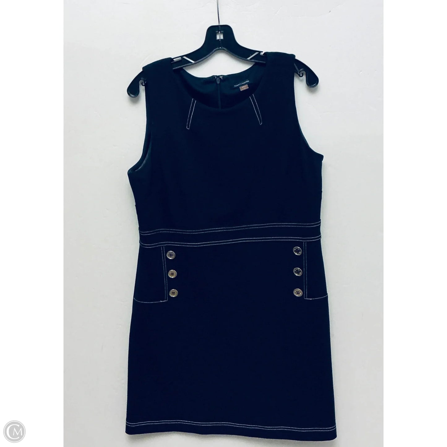 Dress Work By Tommy Hilfiger In Navy, Size: 14