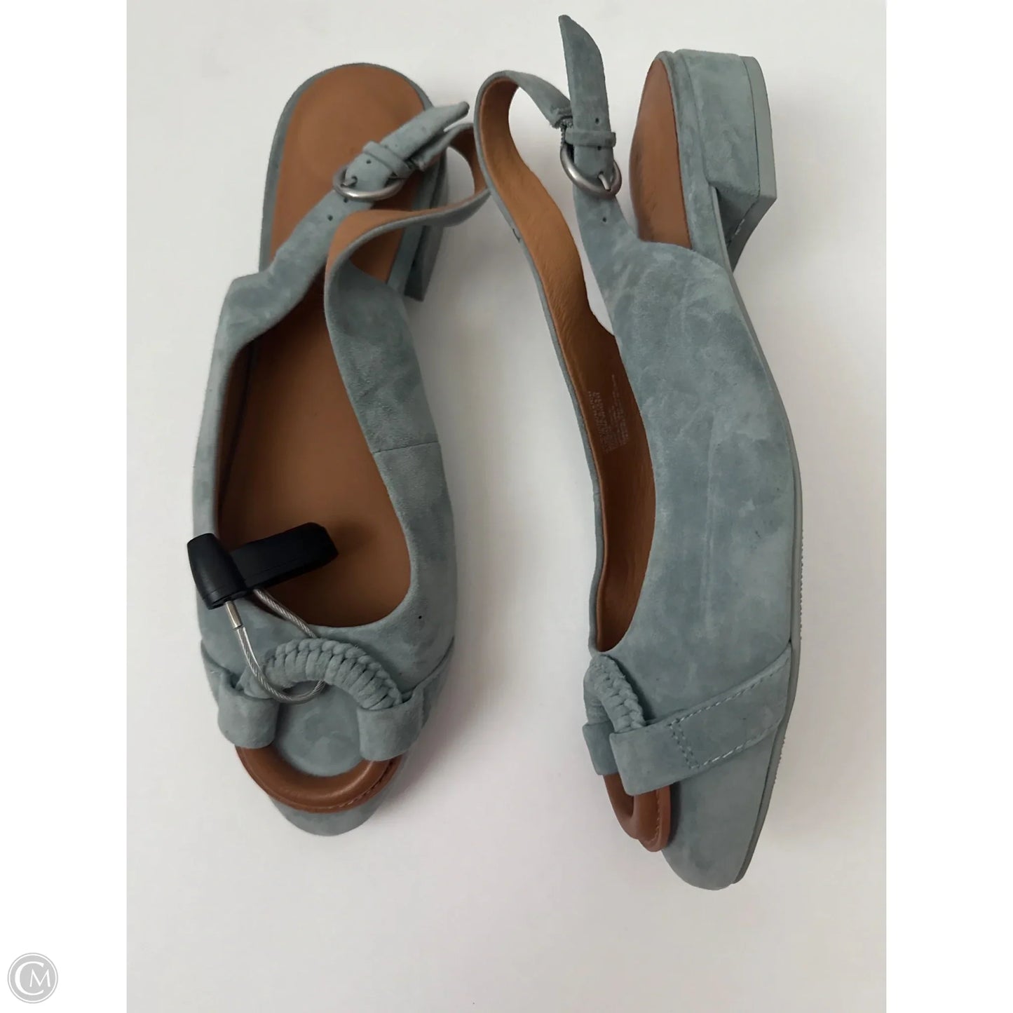 Shoes Flats By Gentle Souls In Blue, Size: 8