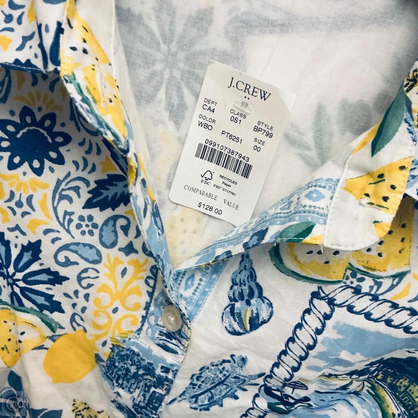 Dress Casual Maxi By J. Crew In Blue, Size: Xs