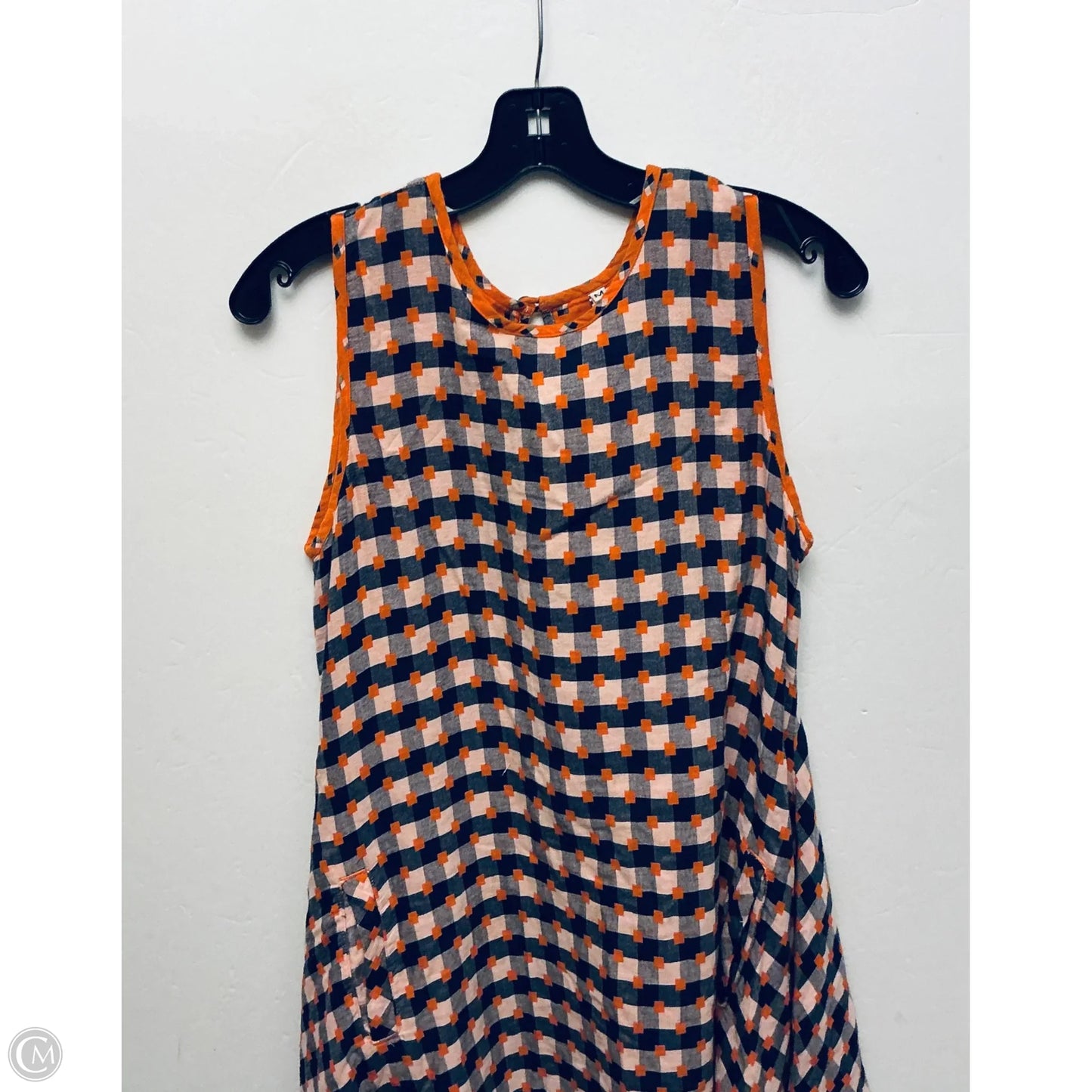 Dress Casual Midi By Uncle Frank In Orange, Size: M