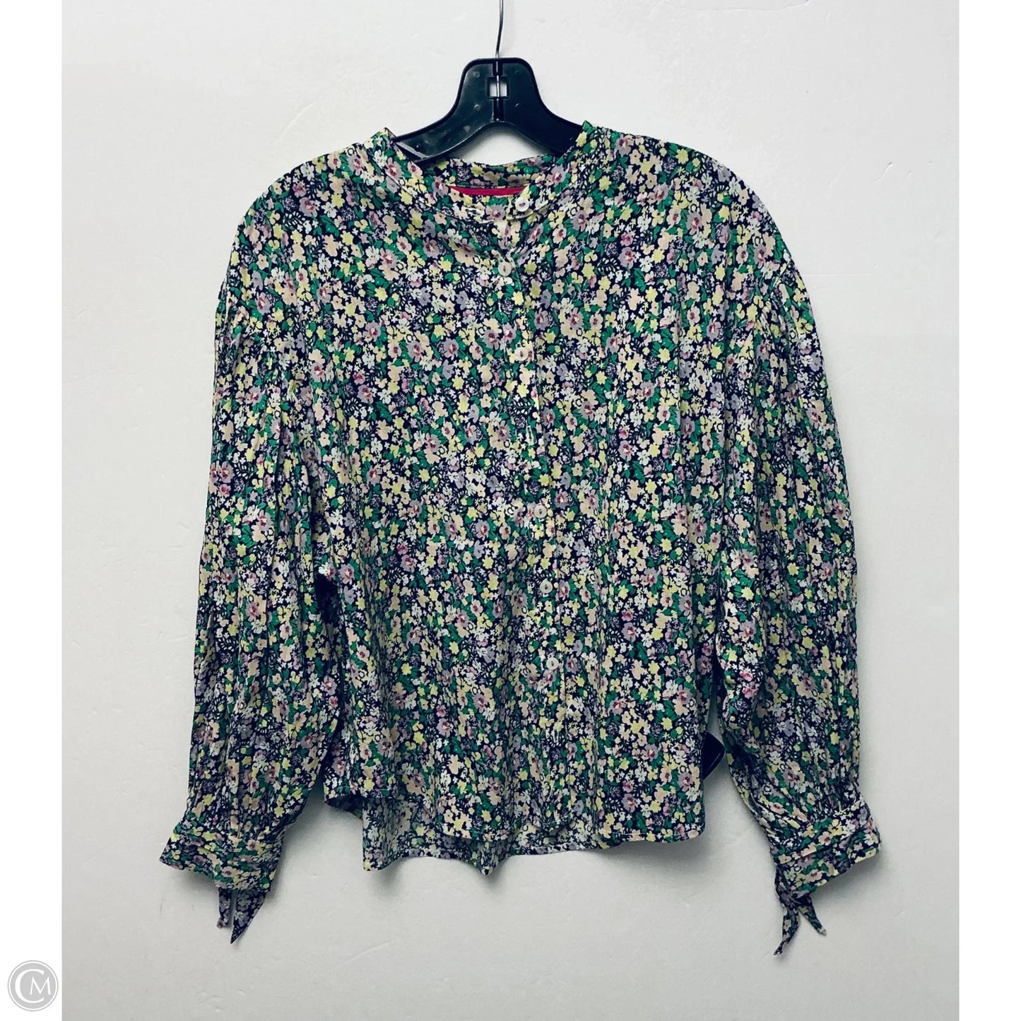 Top Long Sleeve Basic By Maeve In Green, Size: S