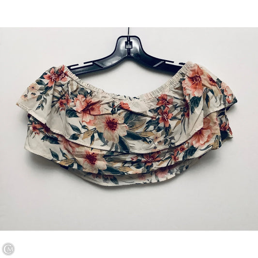 Top Sleeveless Basic By American Eagle In Beige, Size: L