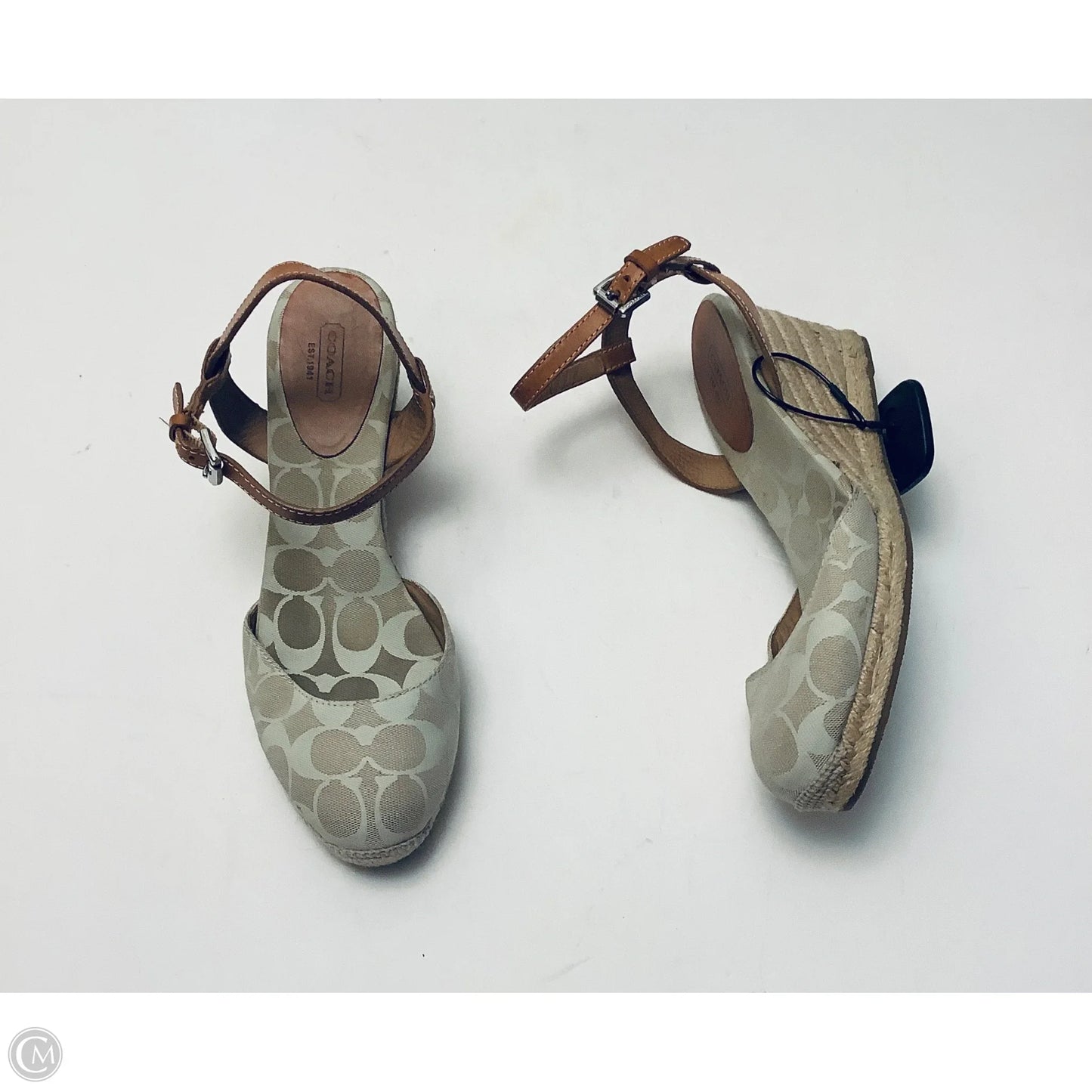 Shoes Designer By Coach In Brown, Size: 11