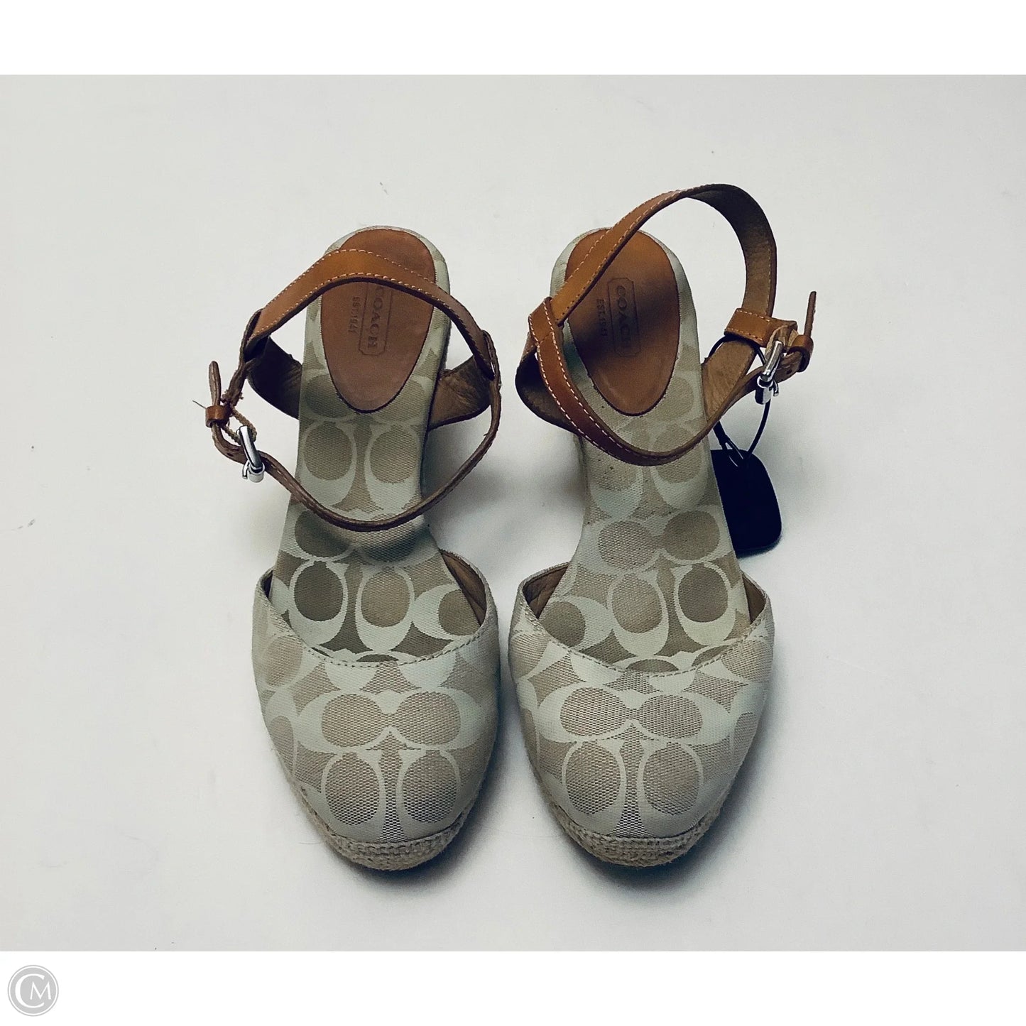 Shoes Designer By Coach In Brown, Size: 11