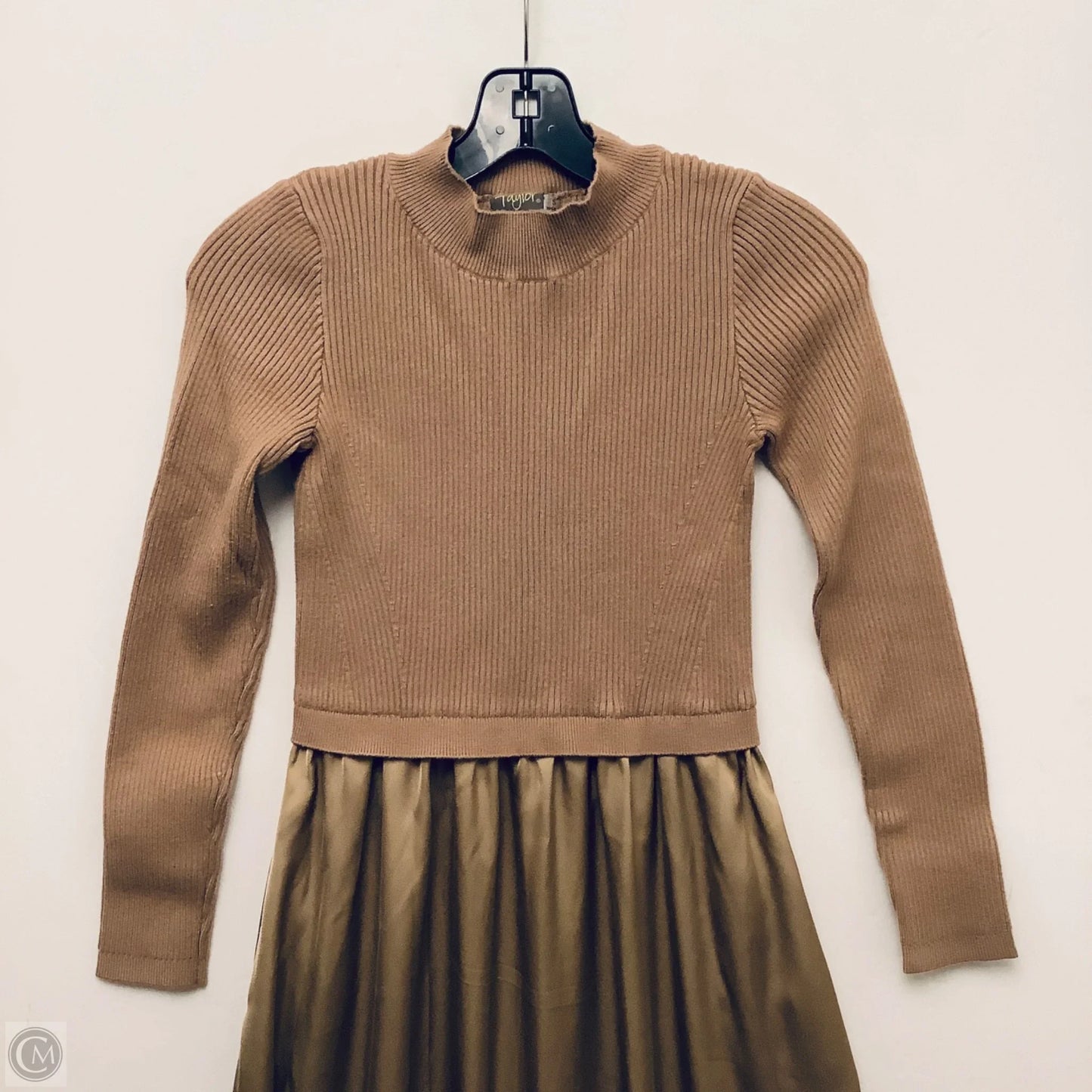 Dress Casual Maxi By Taylor In Brown, Size: S