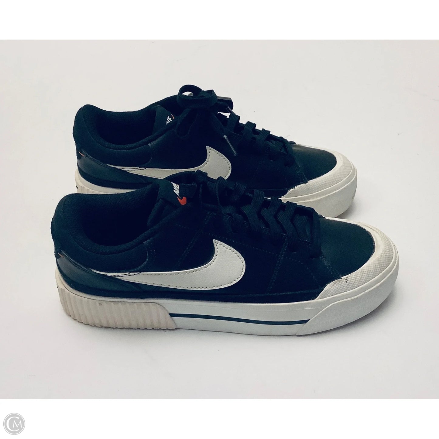 Shoes Sneakers By Nike In Black, Size: 8