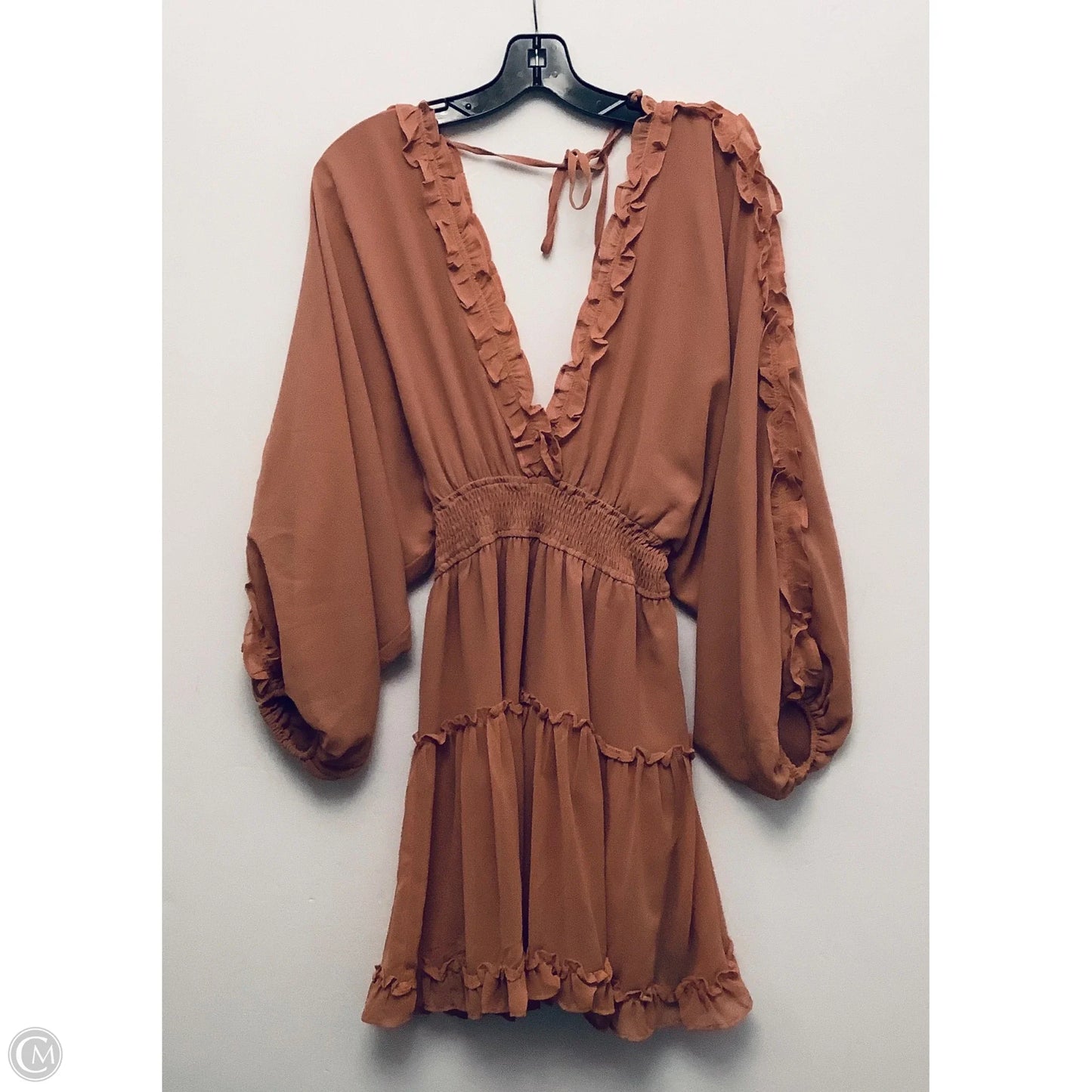 Dress Casual Short By Storia In Brown, Size: S