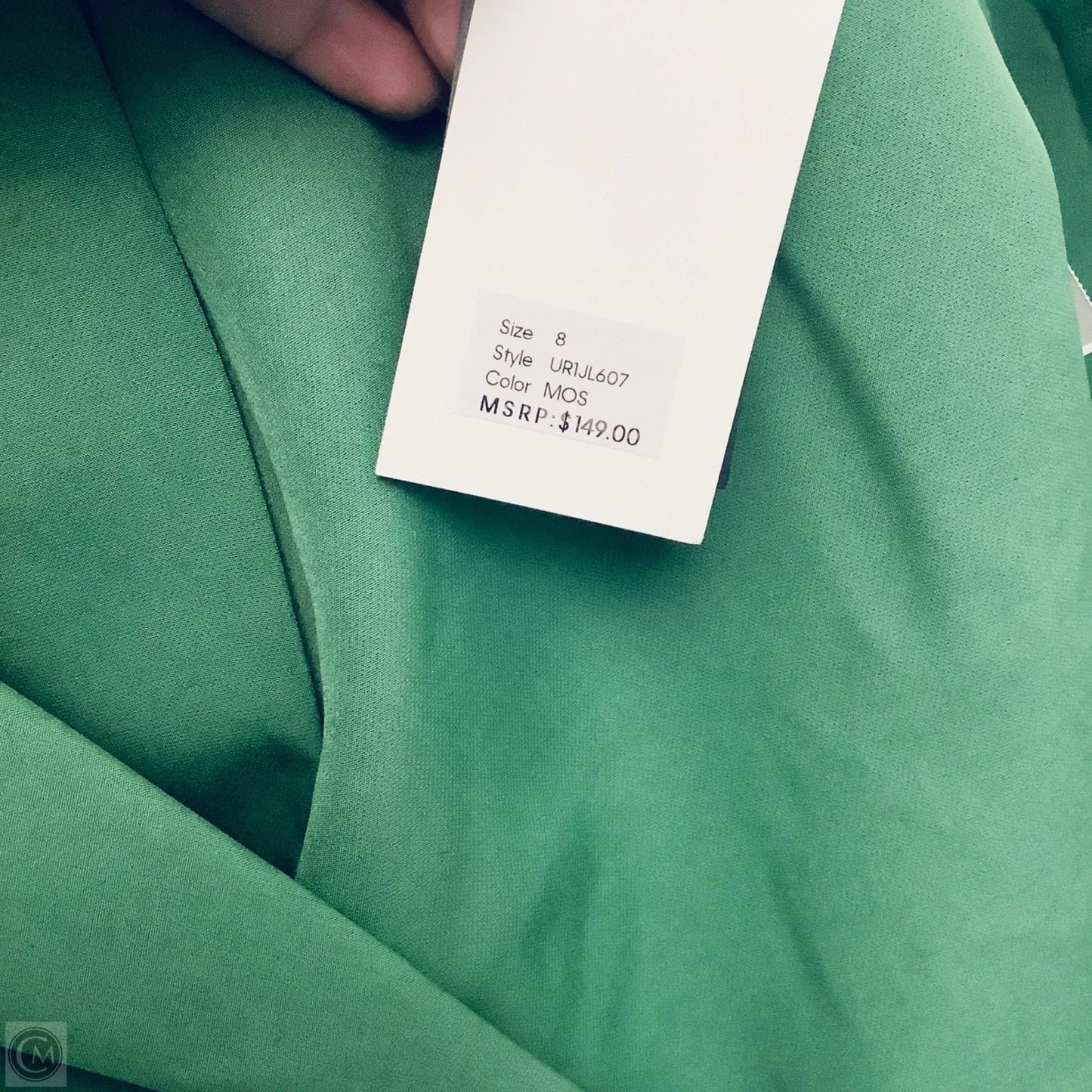 Blazer By Donna Karan In Green, Size: 8