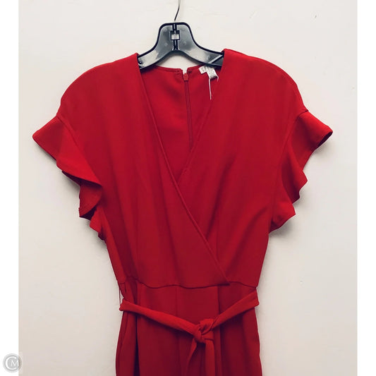 Jumpsuit By Spense In Red, Size: 6