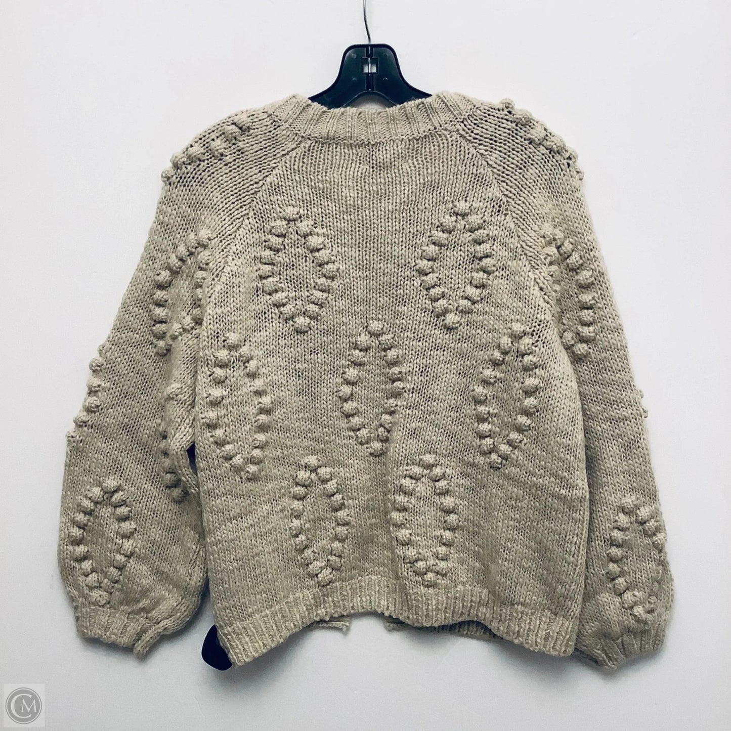 Sweater Cardigan By Lucky Brand In Brown, Size: S