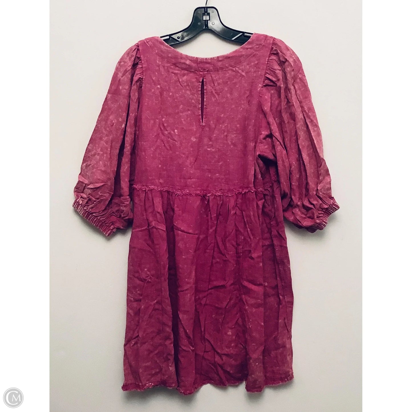 Dress Casual Short By Umgee In Pink, Size: S