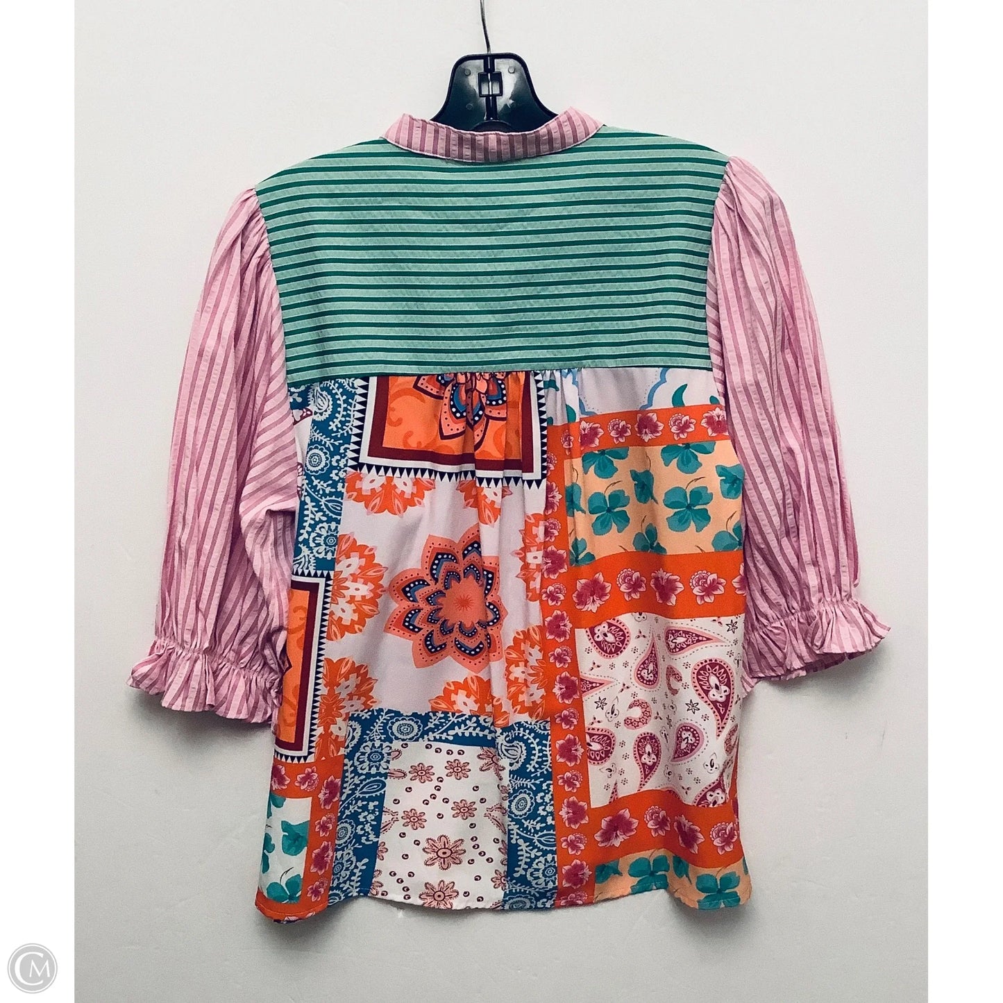 Top Long Sleeve Basic By Thml In Pink, Size: Xs