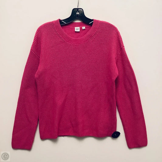 Sweater By Gap In Pink, Size: M