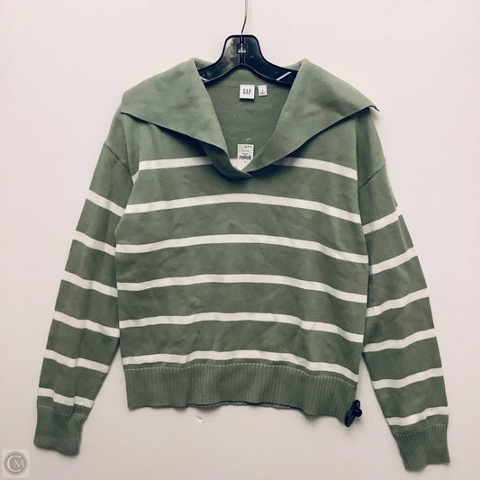 Top Long Sleeve By Gap In Green, Size: S