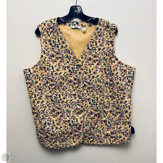 Vest Other By D&co. In Yellow, Size: Xl