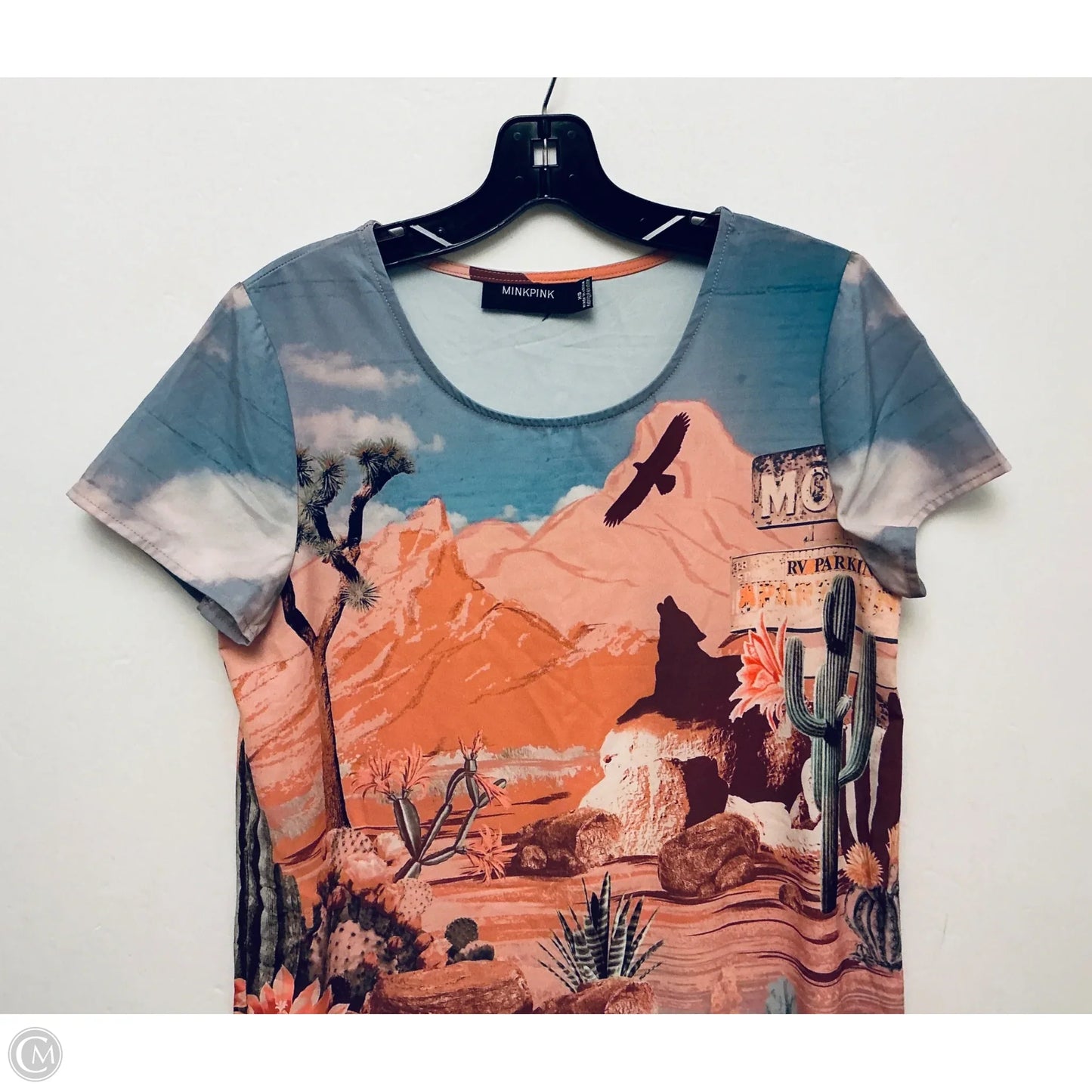 Dress Casual Short By Minkpink In Blue, Size: Xs