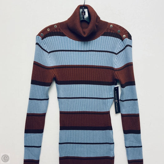 Dress Casual Midi By Almost Famous In Striped Pattern, Size: Xl