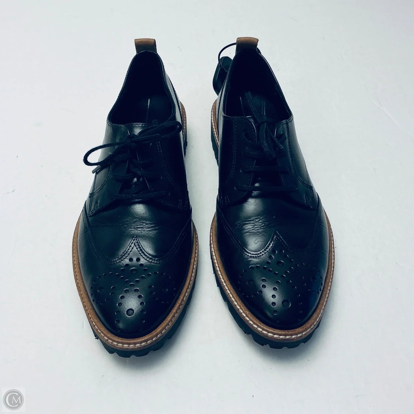 Shoes Flats By Ecco In Black, Size: 6.5