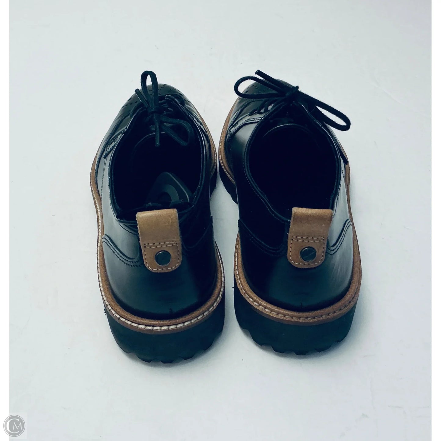 Shoes Flats By Ecco In Black, Size: 6.5