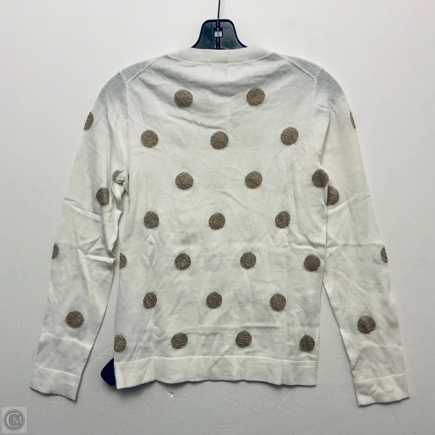 Top Long Sleeve By J. Crew In White, Size: Xs