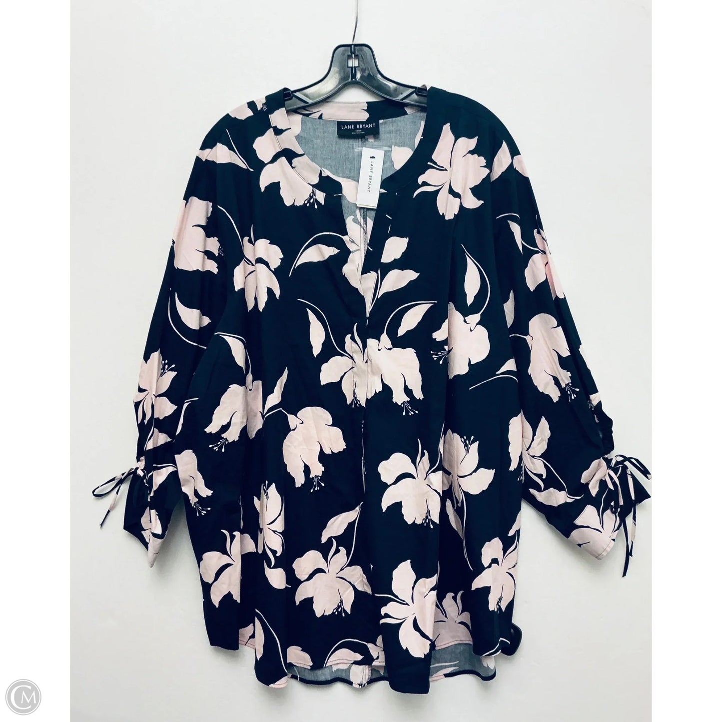 Top Long Sleeve By Lane Bryant In Floral Print, Size: 3x