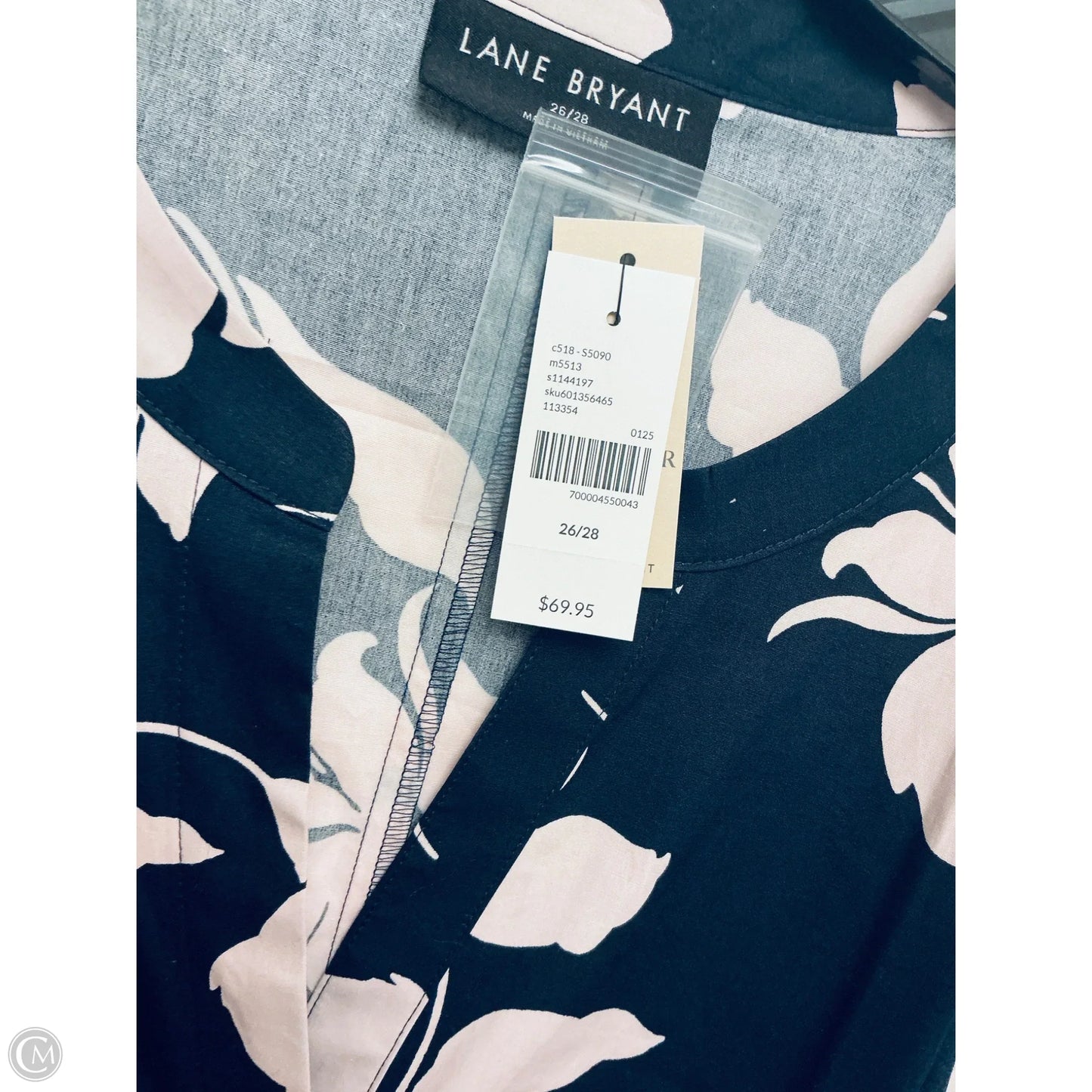 Top Long Sleeve By Lane Bryant In Floral Print, Size: 3x