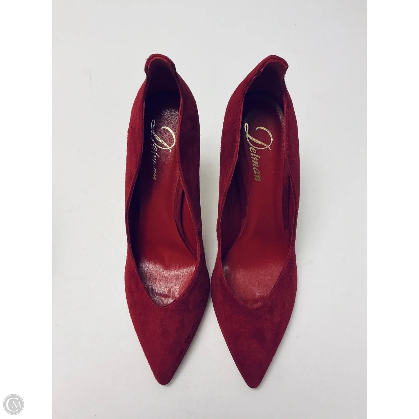 Shoes Heels Stiletto By Delman In Red, Size: 8