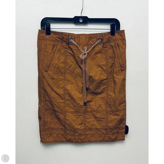 Skirt Mini & Short By Etcetra In Brown, Size: 6