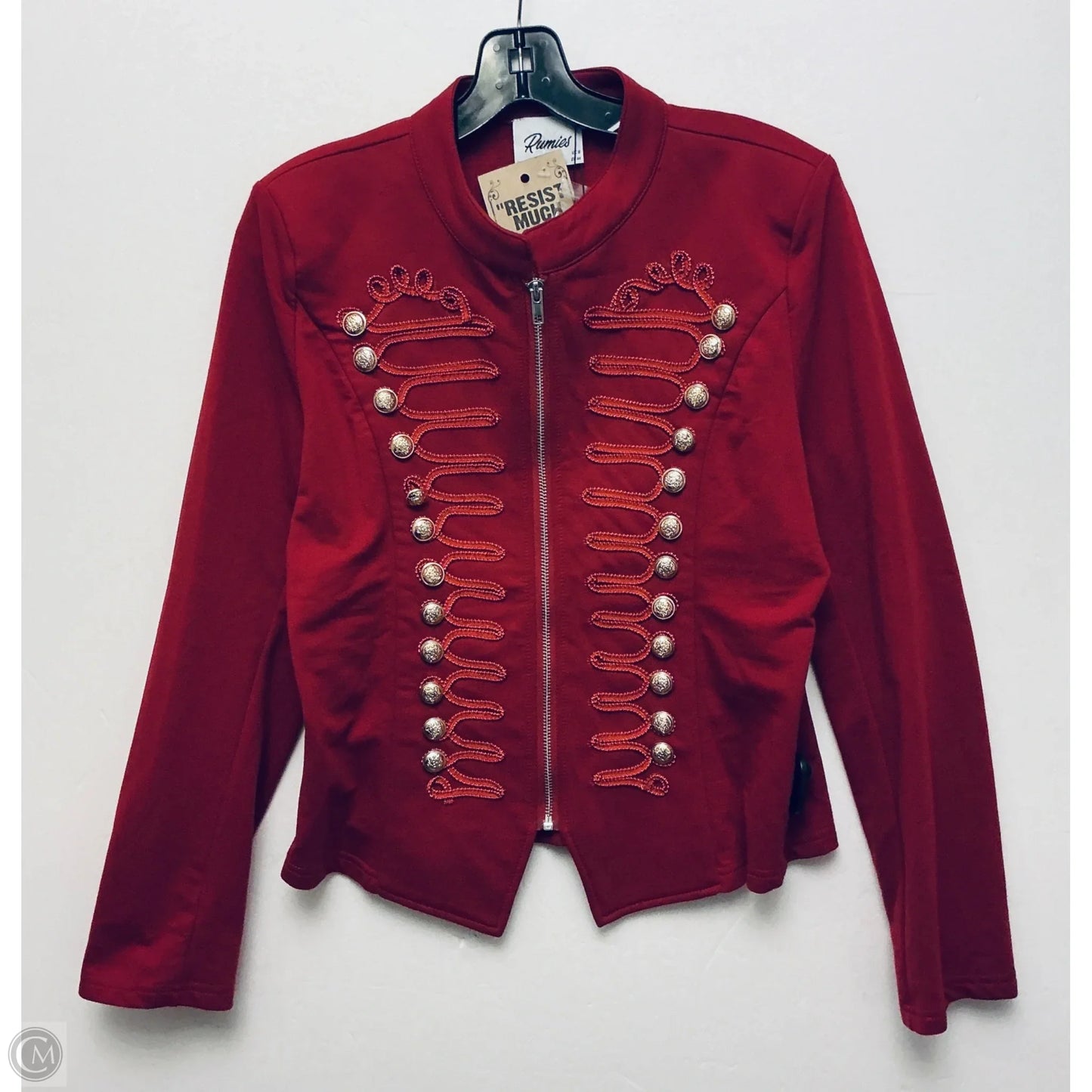 Jacket Other By Cmb In Red, Size: 12