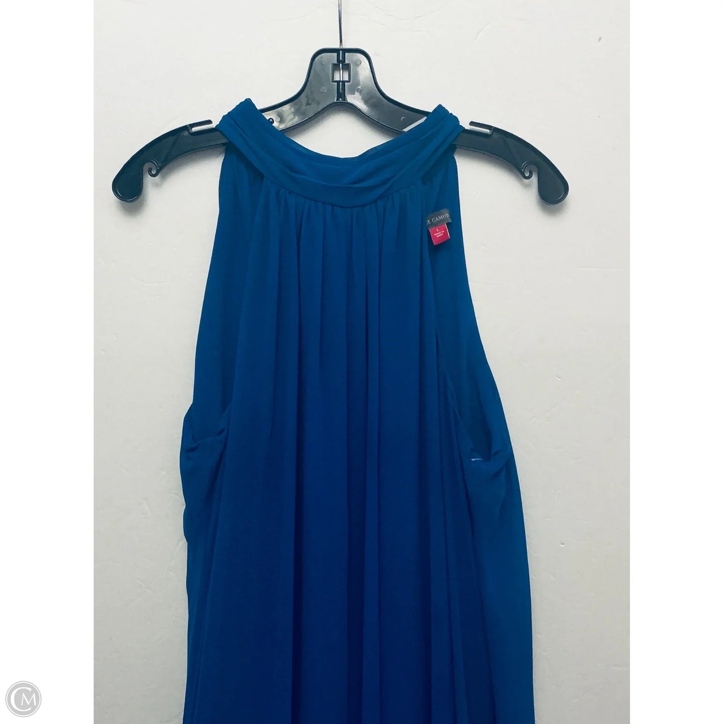 Jumpsuit Party Long By Vince Camuto In Blue, Size: L