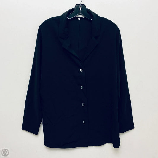 Top Long Sleeve Basic By Maison Damelie In Black, Size: S