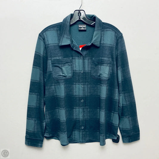 Top Long Sleeve By 32 Degrees In Green, Size: M