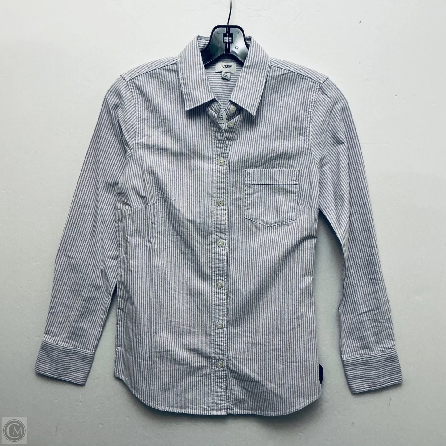 Top Long Sleeve By J. Crew In Purple, Size: Xs