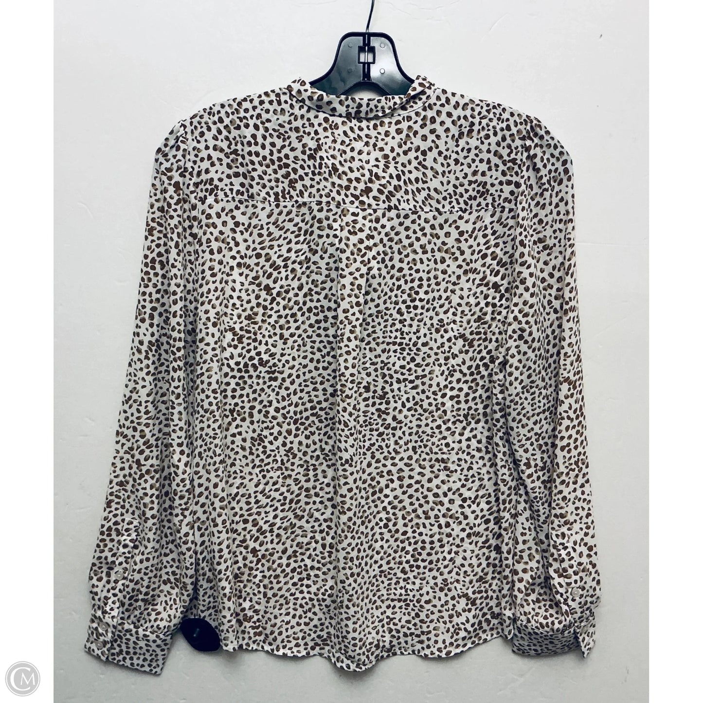 Top Long Sleeve By J. Crew In Brown, Size: Xs