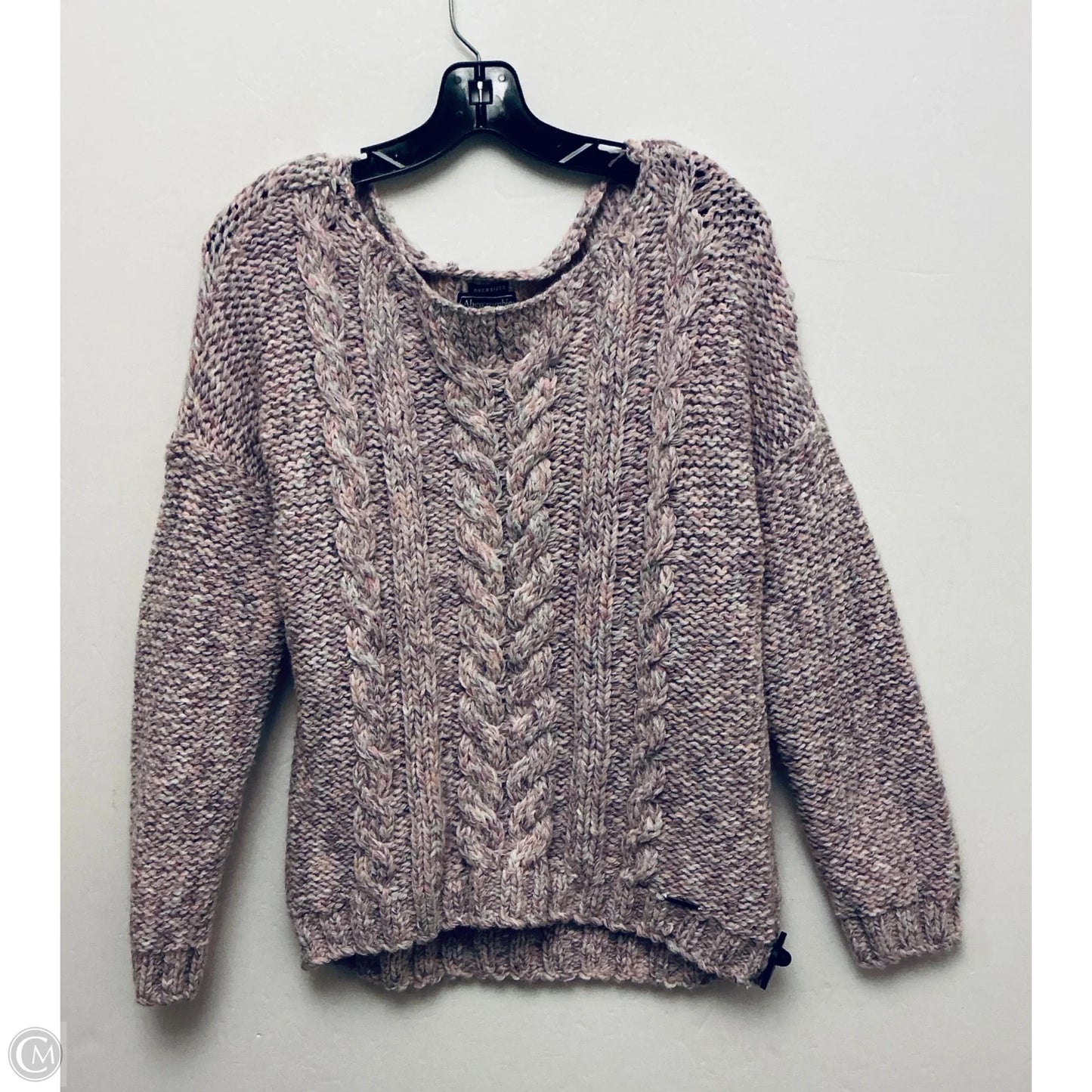 Sweater By Abercrombie And Fitch In Purple, Size: L