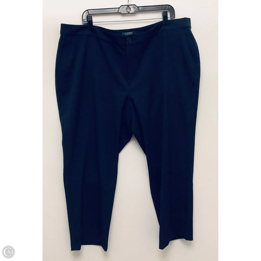 Pants Dress By Lauren By Ralph Lauren In Navy, Size: 18
