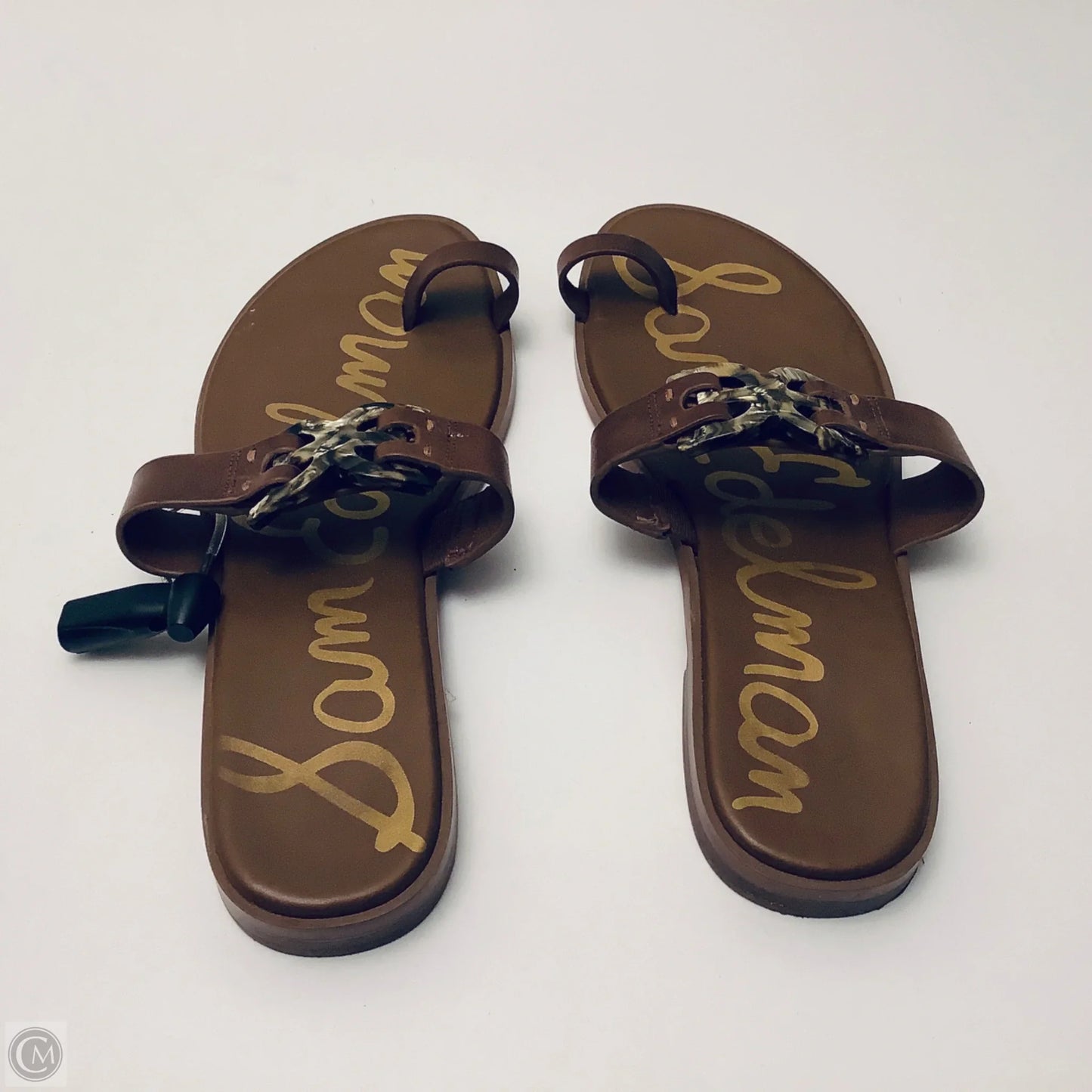 Sandals Flats By Sam Edelman In Brown, Size: 7.5