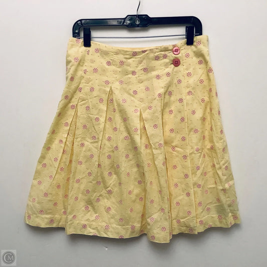 Skirt Designer By Lilly Pulitzer In Yellow, Size: 4