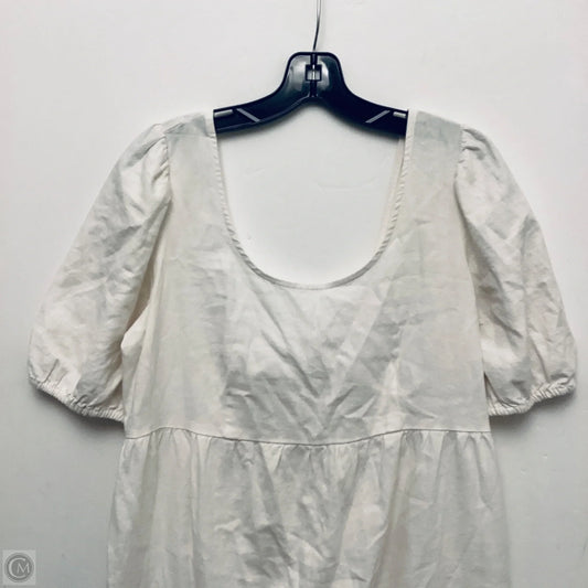 Dress Casual Short By Ingrid & Isabel In White, Size: S