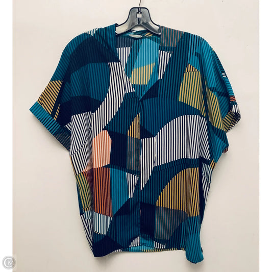 Top Short Sleeve By Jodifl In Teal, Size: M