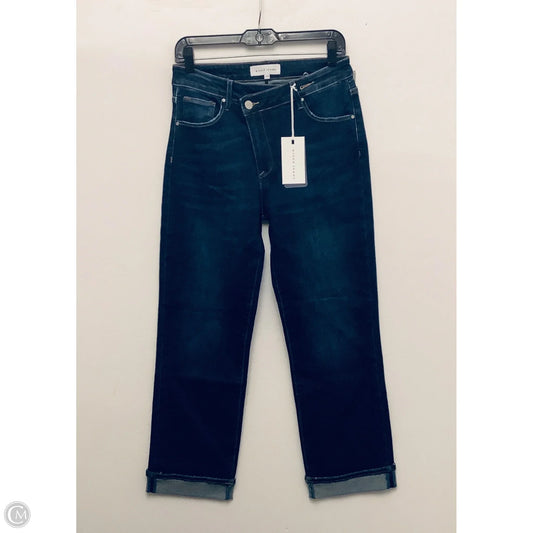 Jeans Straight By Risen In Blue Denim, Size: 8