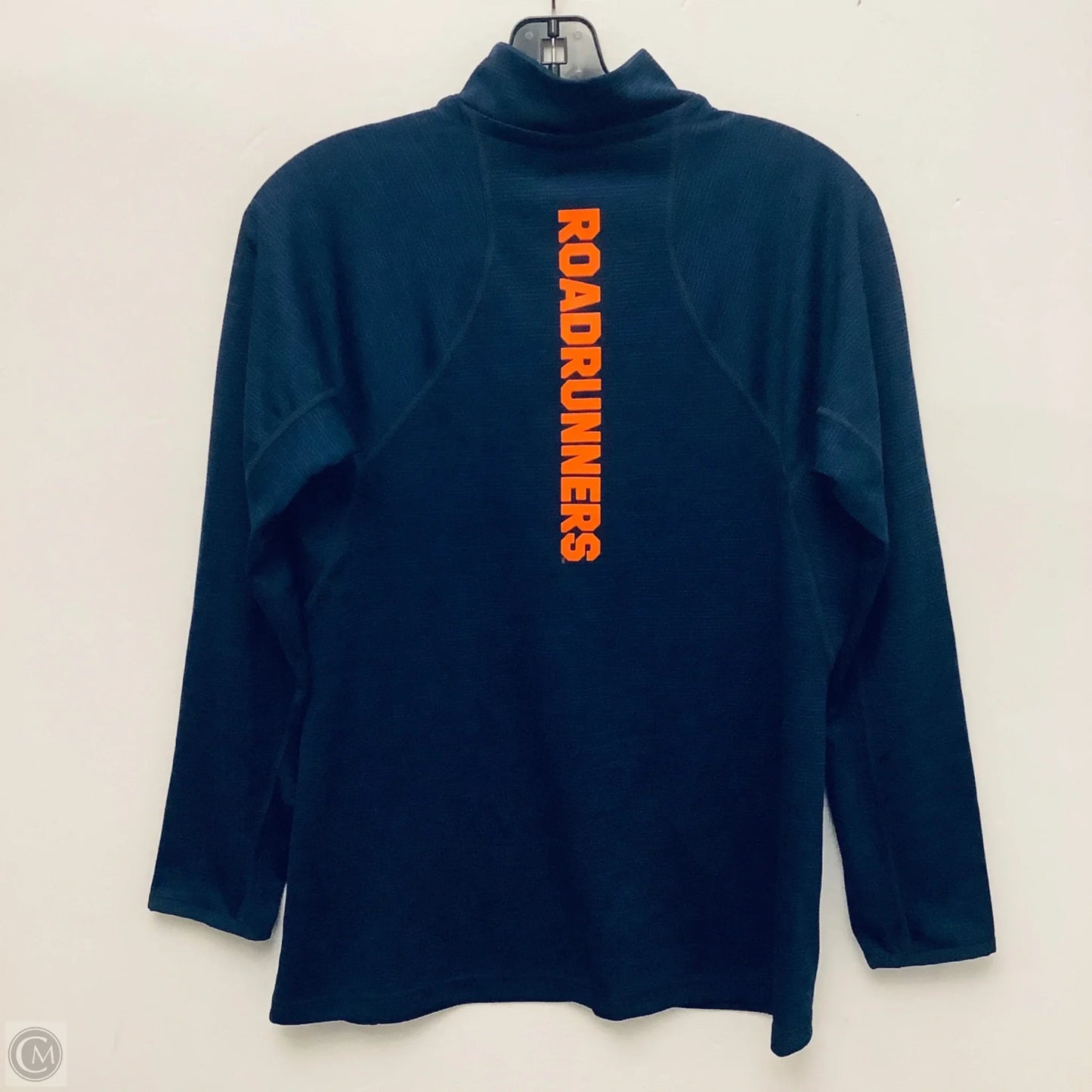 Sweatshirt Collar By Adidas In Navy, Size: M