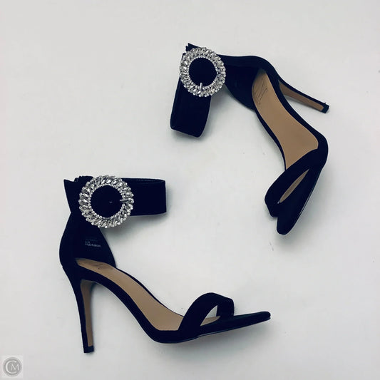 Sandals Heels Stiletto By Inc In Black, Size: 6.5