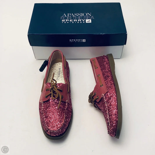 Shoes Flats By Sperry In Pink, Size: 9.5