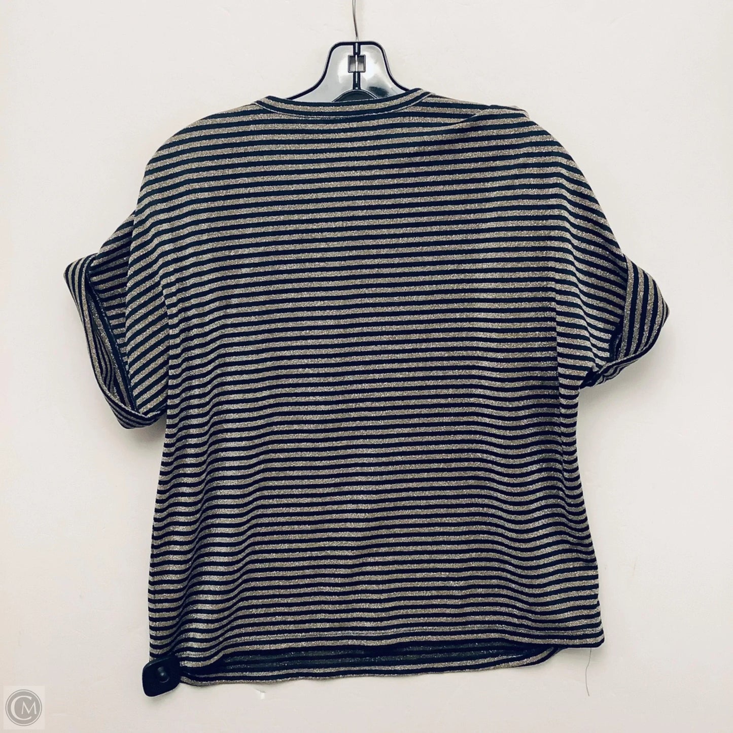 Top Short Sleeve By Michael By Michael Kors In Navy, Size: L