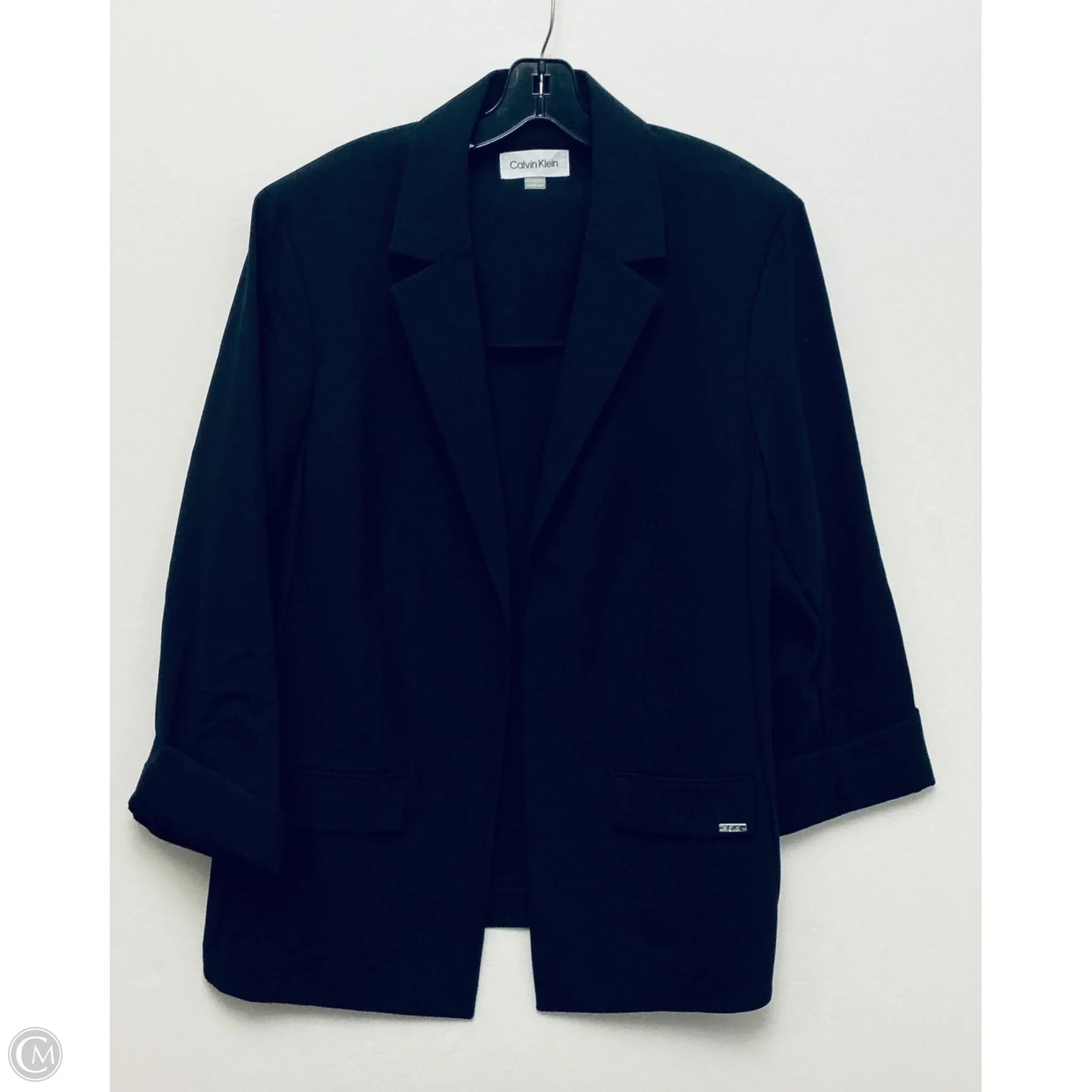 Blazer By Calvin Klein In Black, Size: 22