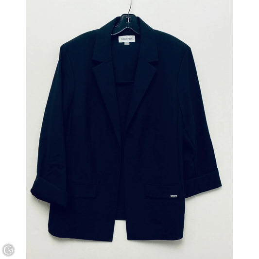 Blazer By Calvin Klein In Black, Size: 22