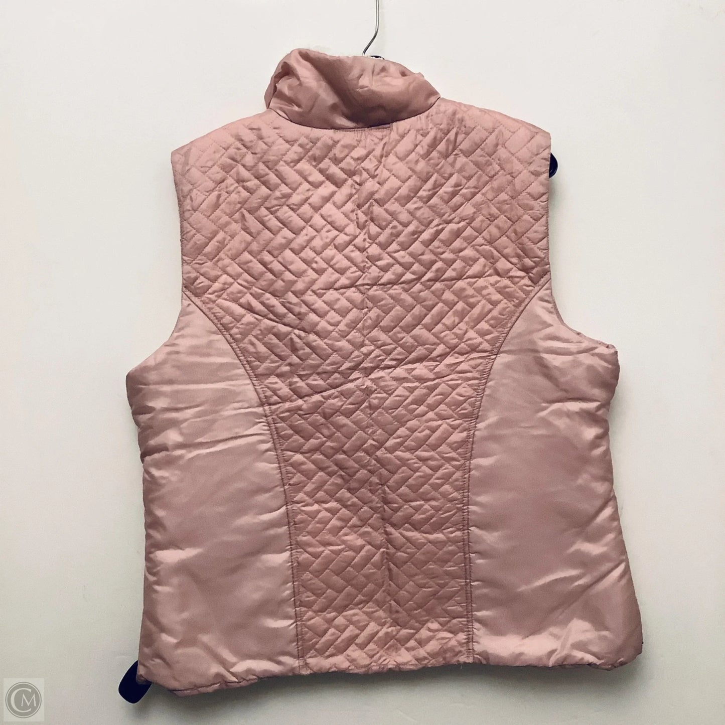 Vest Puffer & Quilted By Keren Hart In Pink, Size: Xl