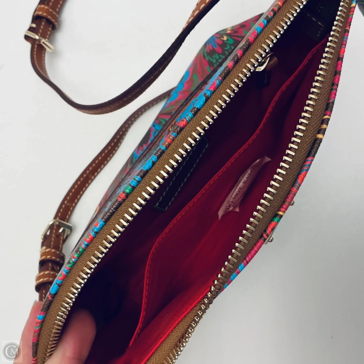 Crossbody Designer By Dooney And Bourke, Size: Small
